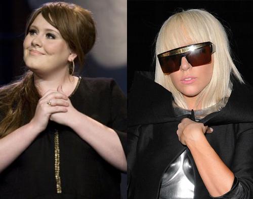 Adele dan Lady Gaga Jawarai Chart Akhir Tahun